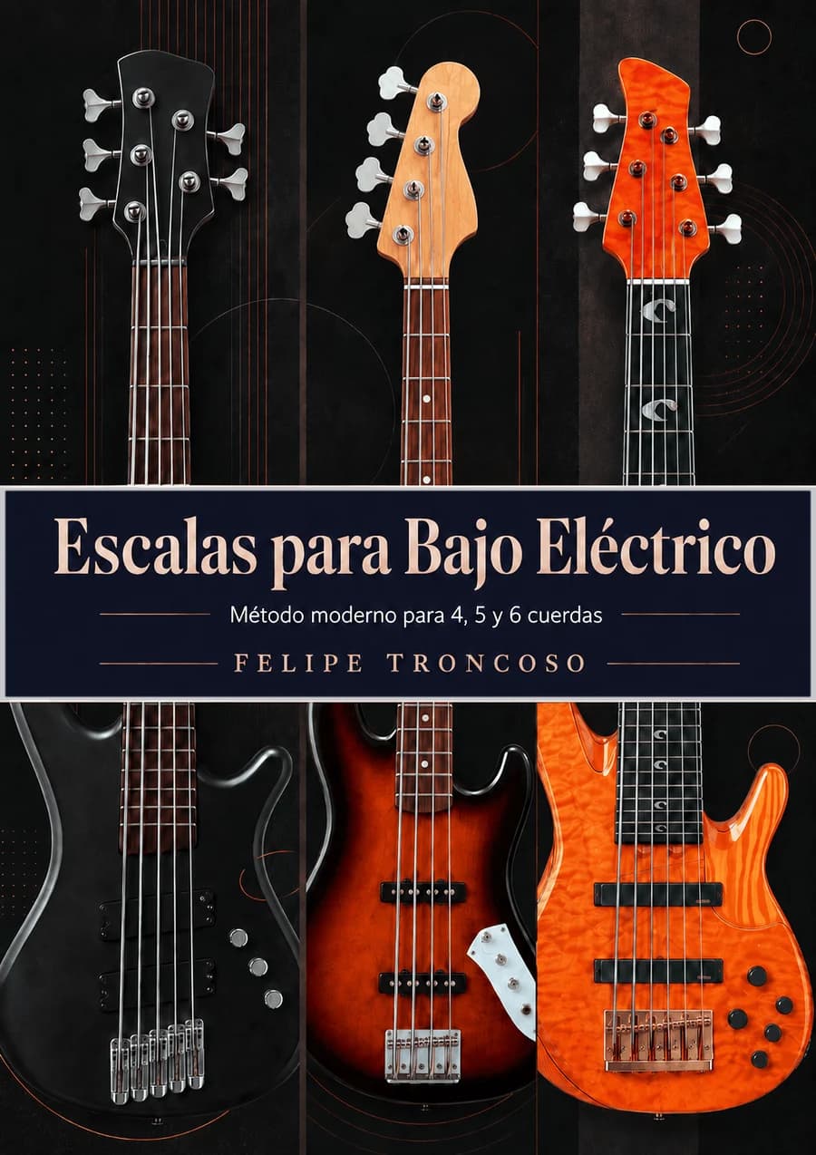 Portada del libro Escalas para Bajo Electrico
